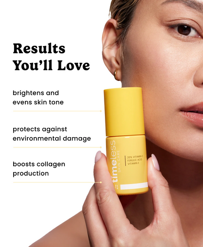 20% Vitamin C + E Ferulic Acid Serum brighten, defend & smooth skin